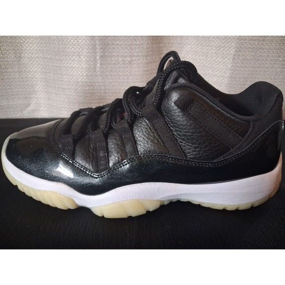 Nike Air Jordan 11 (XI) Low 72-10 Retro Black Patent Mens 8.5 (AV2187 001) 2022 main image 10